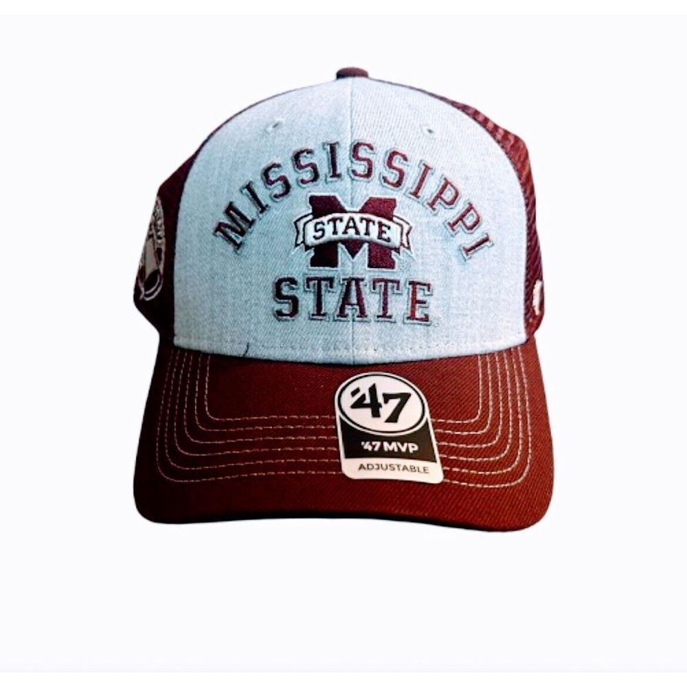 Mississippi State Bulldogs Savoy Snap 47 MVP SnapBack‎ Hat